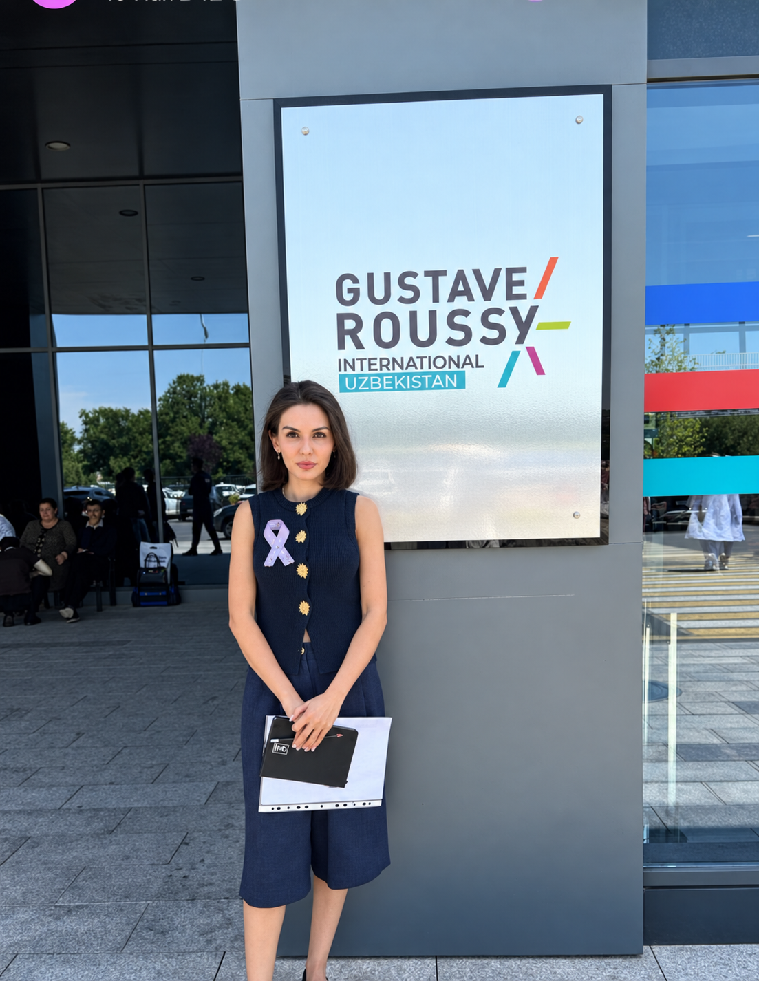 Aylin Akin at Gustave Roussy International Uzbekistan
